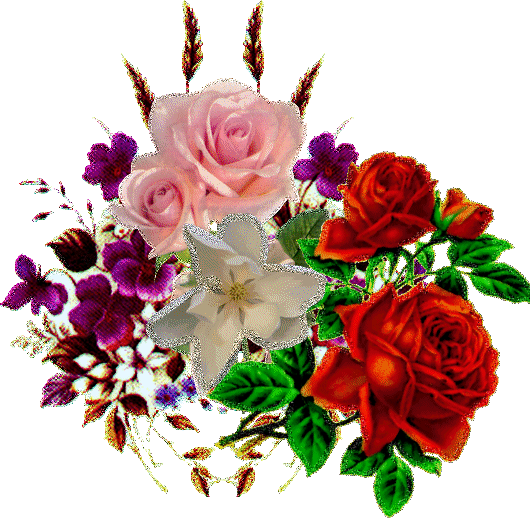 Bunch Of Flowers Bouquet De Fleurs Image Animated Gif