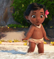 Vaiana Moana Maman Et Bebe Disney Image Animated Gif