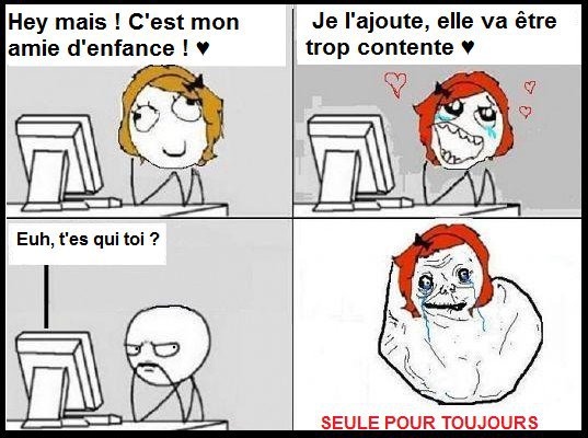 Facebook Comic Meme Ajout Ami Enfance Image Animated Gif